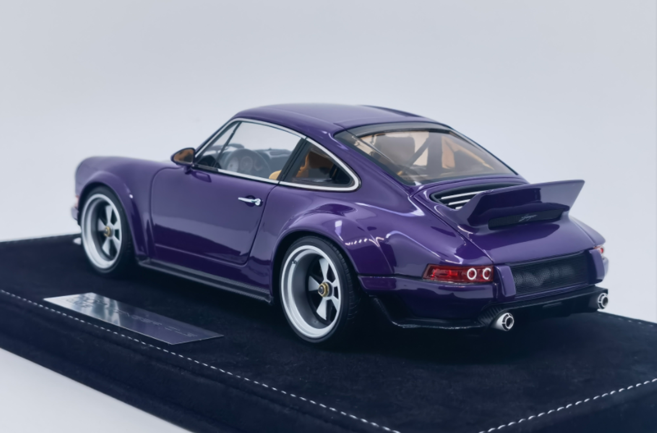 高評価安い▲完売！世界限定！Purple！ Singer 1/64 ポルシェ Porsche 911 Singer Targa 新品 930 993 964 RWB 乗用車