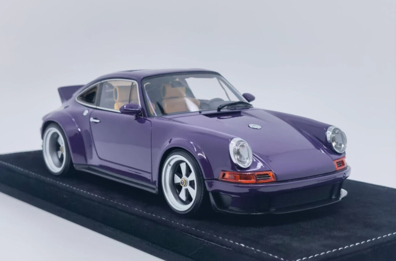 【展示特価】▲最後！！超絶版！Dark Purple！世界限定499台！Singer 1/64 ポルシェ Porsche 911 Singer 新品 930 964 RWB 乗用車