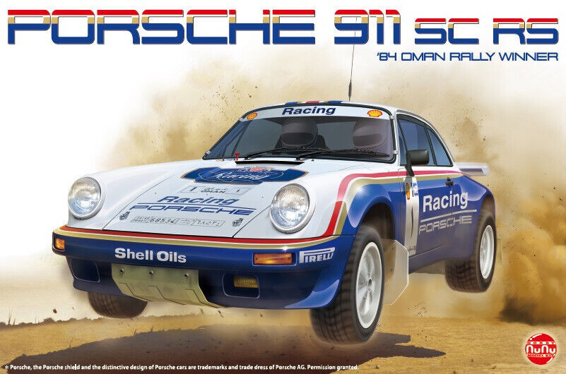 Platz Nunu 1/24 Racing PORSCHE 911 SC RS 1984 Oman Rally Plastic
