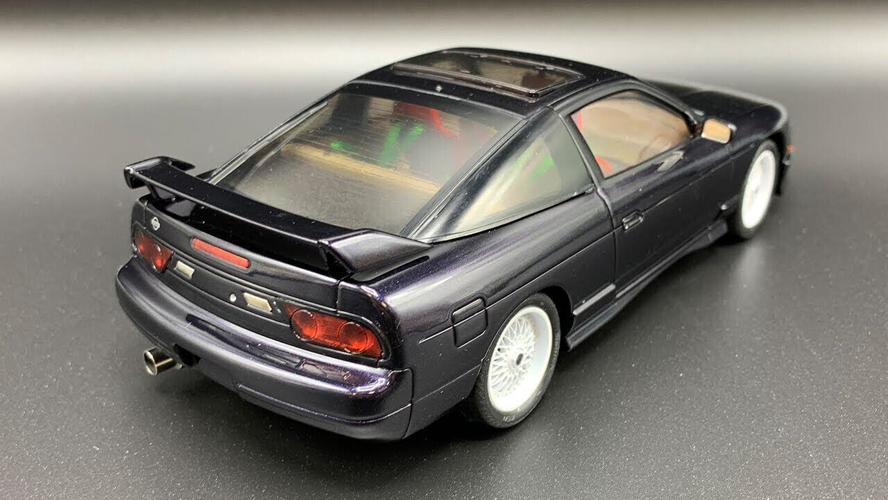 Fujimi 1/24 Initial D NISSAN 180SX Kenji Plastic Model Kit