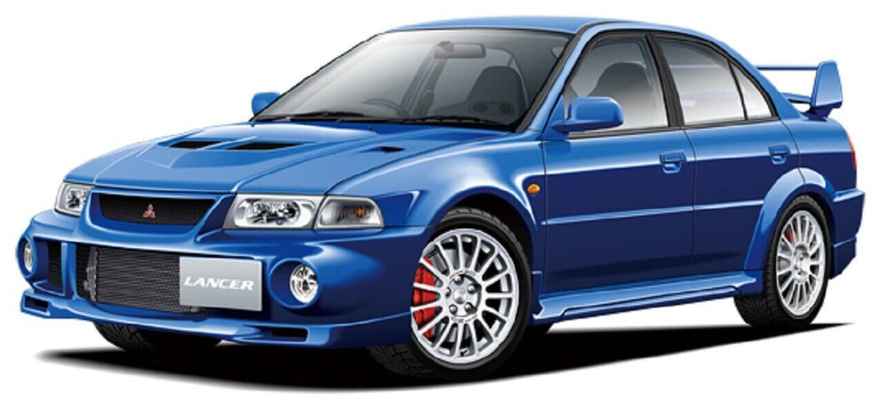 Fujimi 1/24 Mitsubishi Lancer Evolution VI GSR Plastic Model Kit