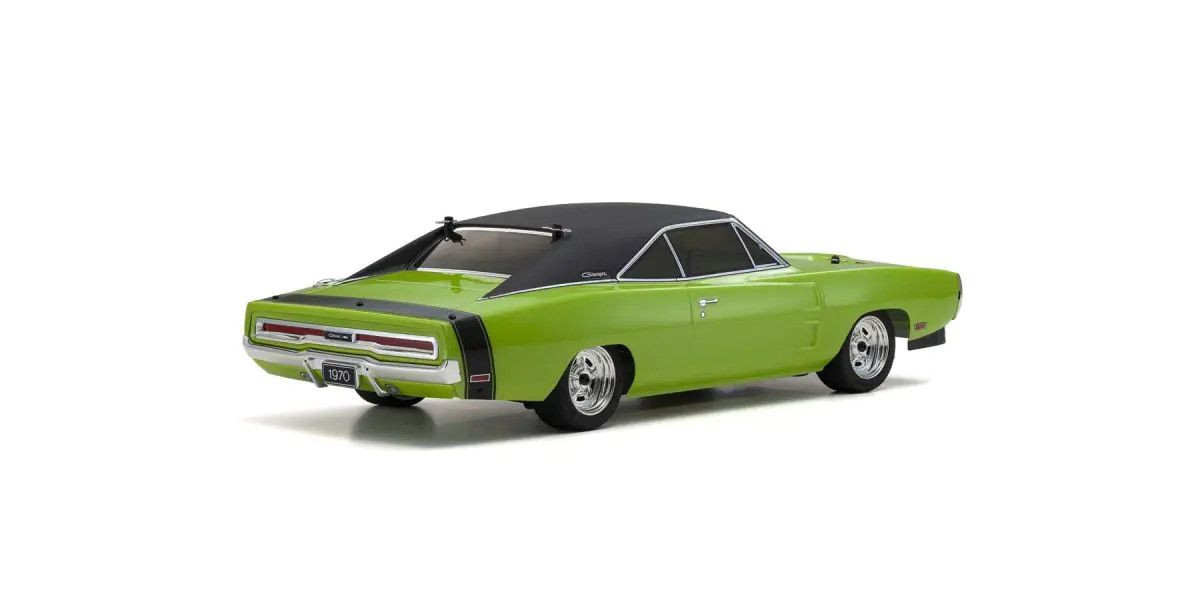 Kyosho RC Car 1970 DODGE CHARGER 4wd W/ 11.1v Lipo + Charger -RTR