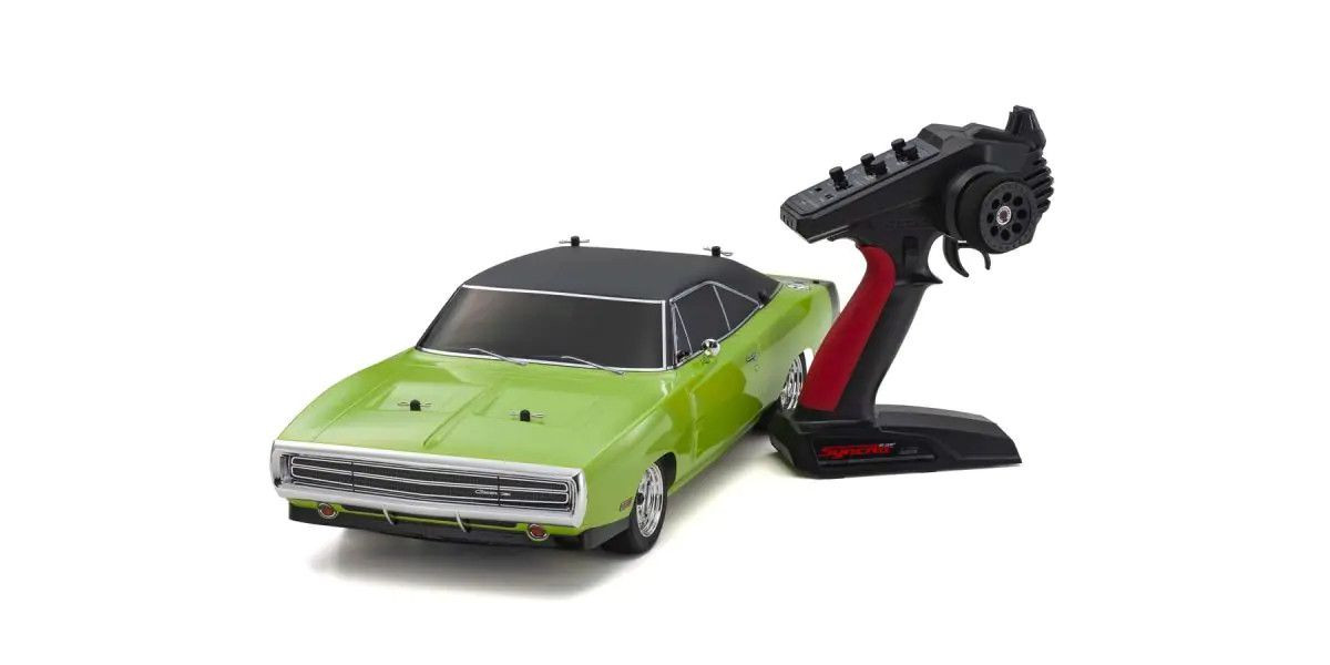 Kyosho RC Car 1970 DODGE CHARGER 4wd W/ 11.1v Lipo + Charger -RTR