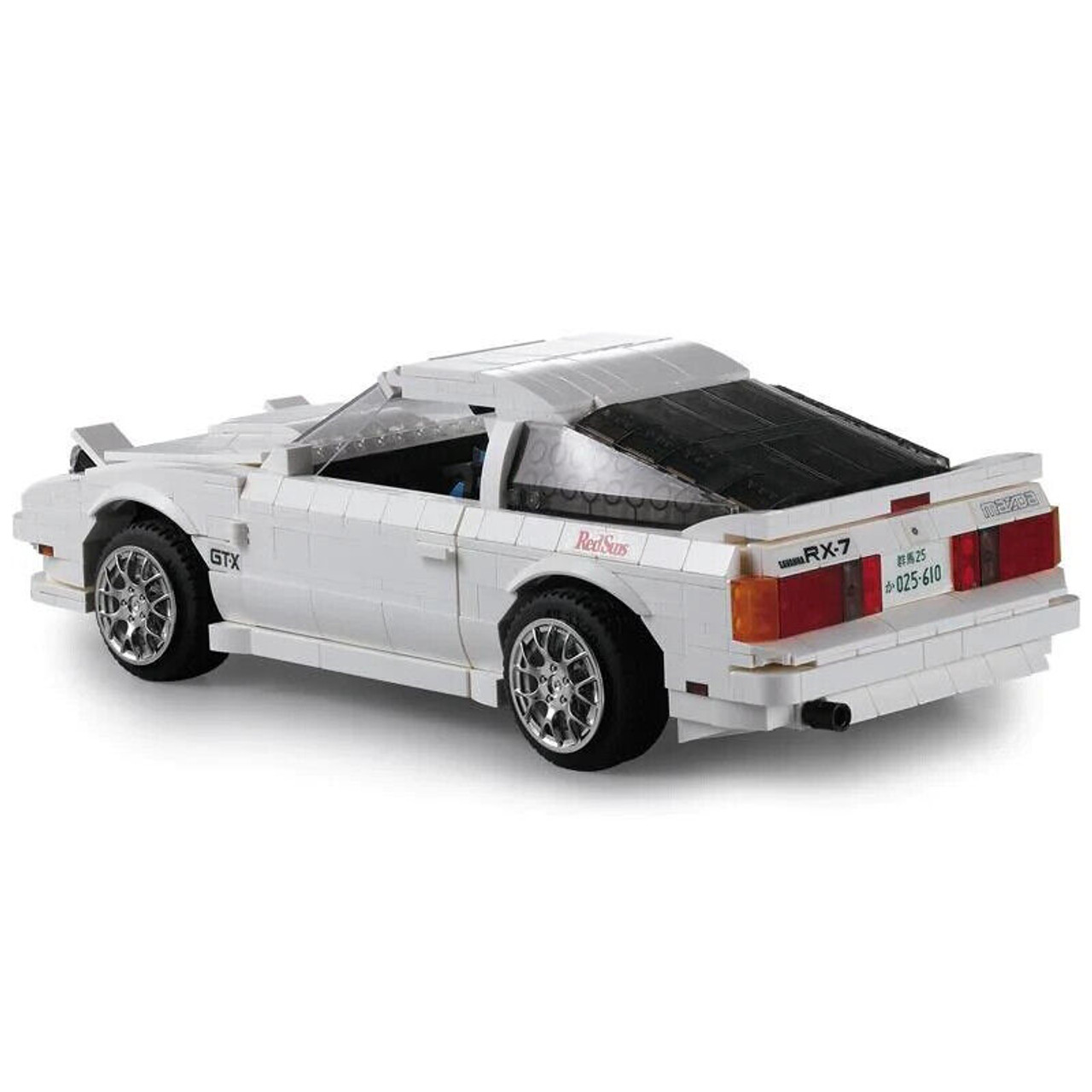 Cada RC 1/12 MAZDA RX7 Initial D Building Blocks Car w/ RC System