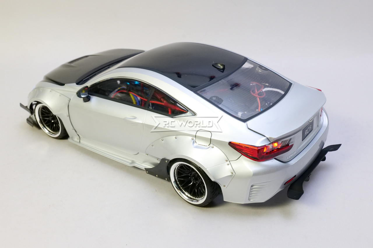 Custom RC 1/10 Drift LEXUS RCF AWD DRIFT Car RTR W/ LED Red