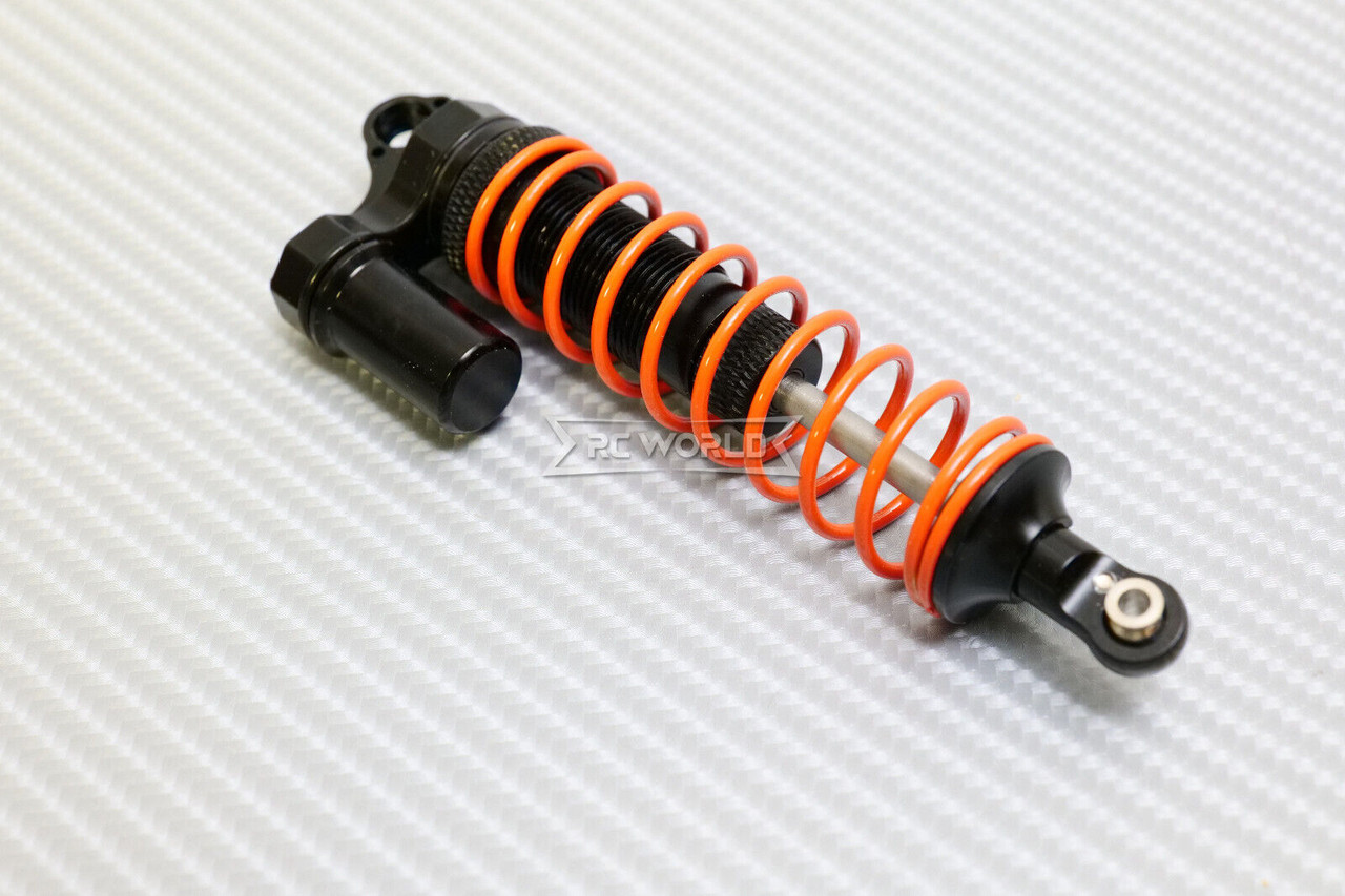 GPM Metal Piggyback SHOCKS 100mm For Traxxas RUS4102RL-Green (2PCS)