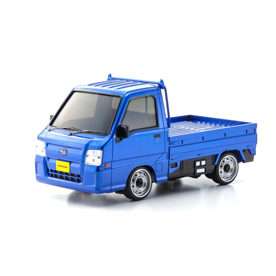 KYOSHO SUBARU SAMBAR TRUCK 2冊セット Kyosho 1/28 First SUBARU SAMBAR KEI Truck Mini -RTR- WHITE- #66607