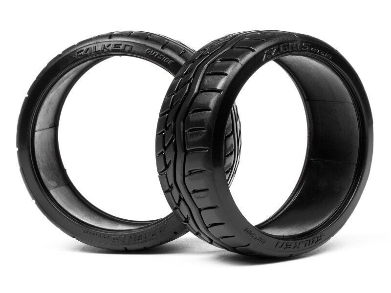 HPI TCXドリフト HPI Drift Tires FALKEN AZENIS RT615 T-DRIFT Tire 26mm (2pcs) #4425