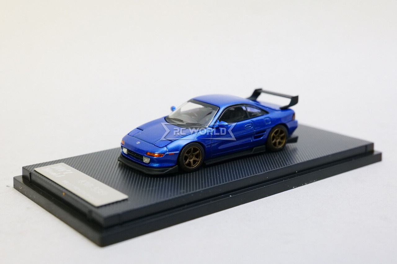 1/64 Die Cast TOYOTA MR2 TURBO w/ Pop Up Model Car HEC Expo-MARTINI -