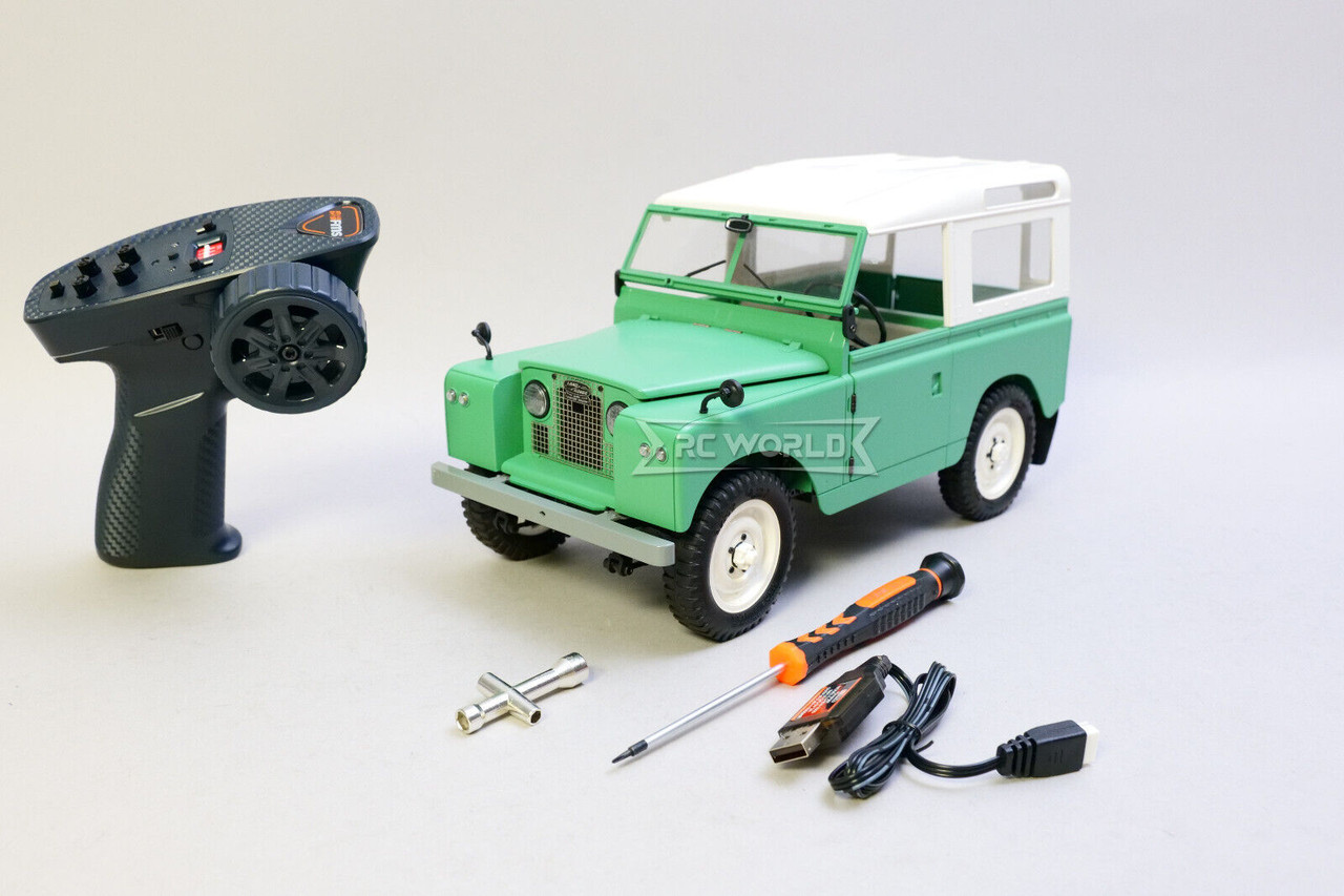 RC 1/12 LAND ROVER Series II Truck 4X4 *RTR* -YELLOW-