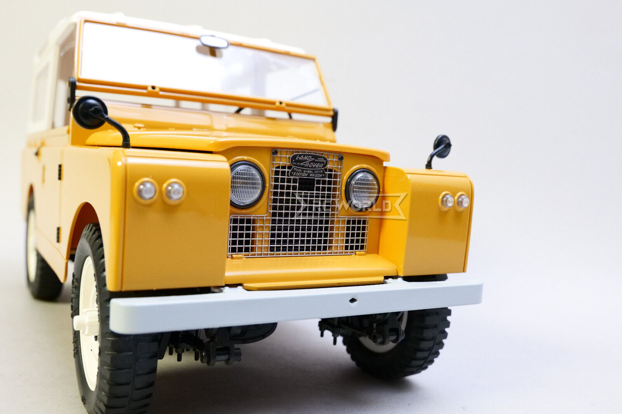 RC 1/12 LAND ROVER Series II Truck 4X4 *RTR* -YELLOW-