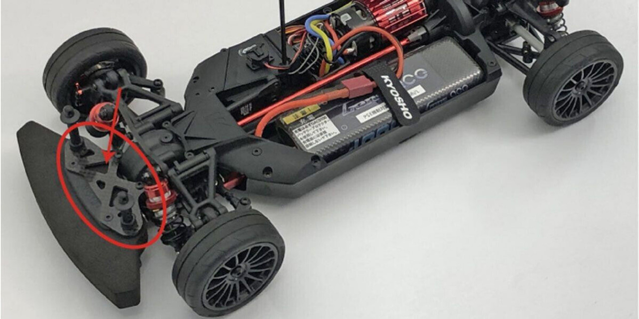 Kyosho Fazer TC CARBON FIBER Bumper Support (FAZER MK2
