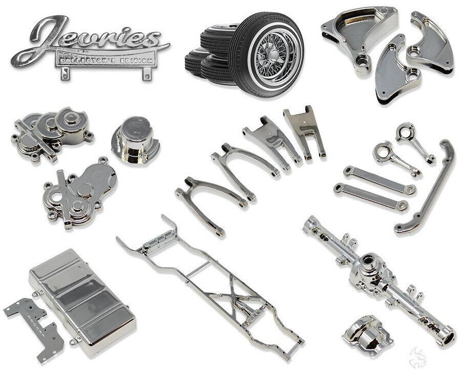 RedCat CHROME Parts CHROME MAIN CHASSIS For Low Rider #RER15547