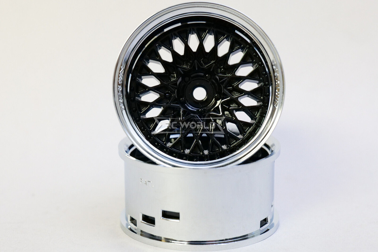 Tetsujin Wheel COMBO Gran Seeker Black + Chrome Lips 3/6/9 Offset
