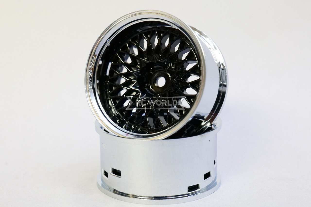 Tetsujin Wheel COMBO Gran Seeker Black + Chrome Lips 3/6/9 Offset