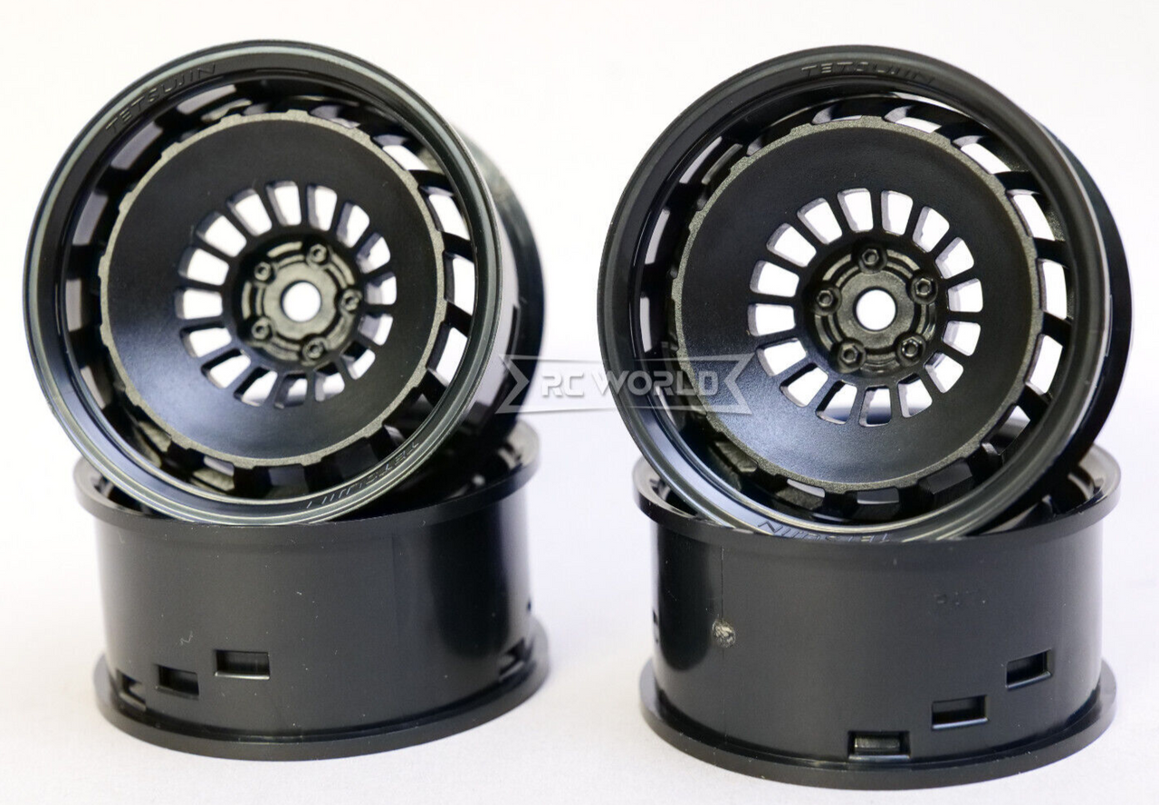 Tetsujin Wheel COMBO Bowler WHITE + CHROME Lips 3/6/9 Offset (4PCS