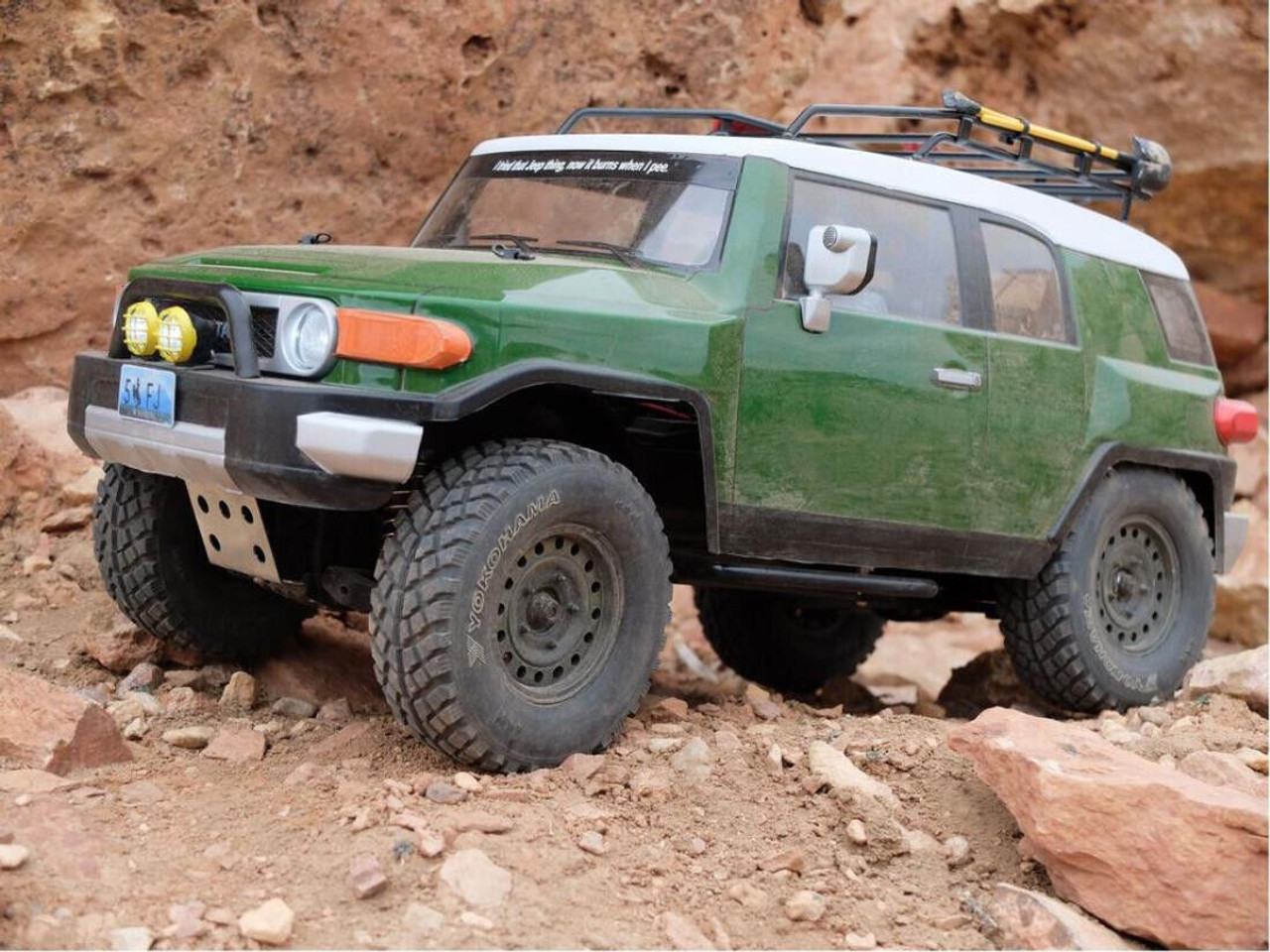 Tamiya 1/10 Body Shell TOYOTA FJ CRUISER *Clear* #51560