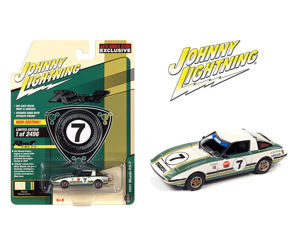 No99. Johnny Lightning ミニカーセット Johnny Lightning 1:64 2-Pack 2006 Nissan 350ZX & 1981 Mazda RX-7