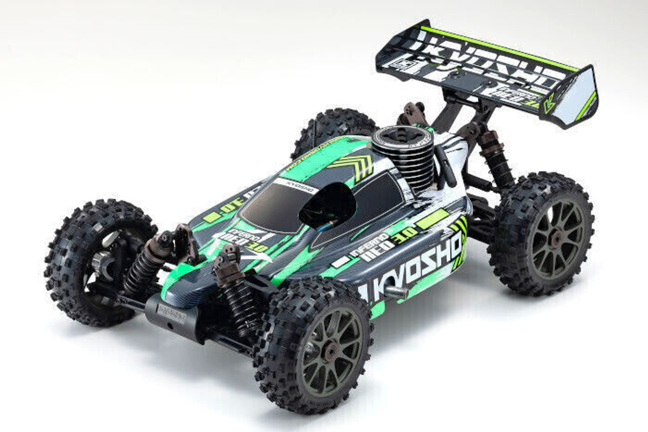 Kyosho 1/8 RC BUGGY Inferno NEO 3.0 NITRO -RTR- *GREEN* #33012T4