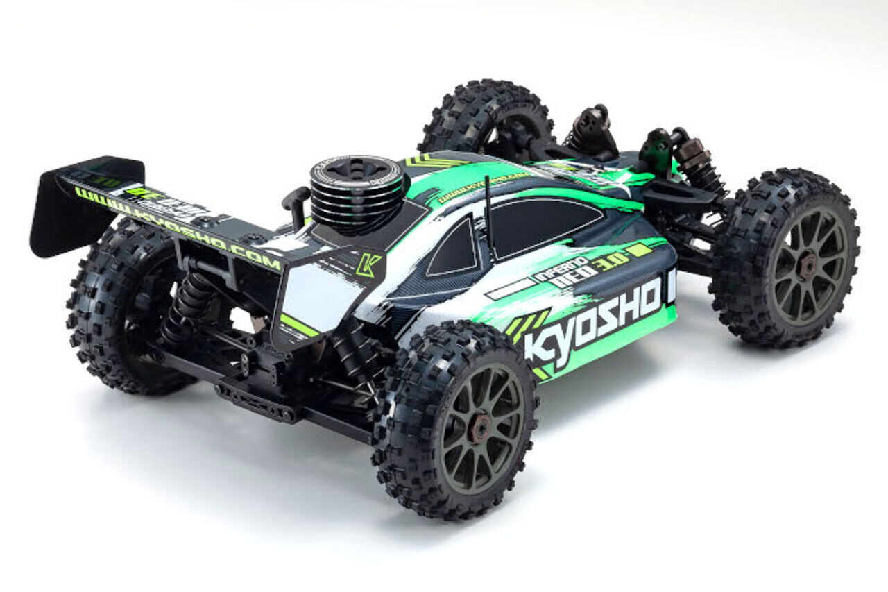 Kyosho 1/8 RC BUGGY Inferno NEO 3.0 NITRO -RTR- *GREEN* #33012T4