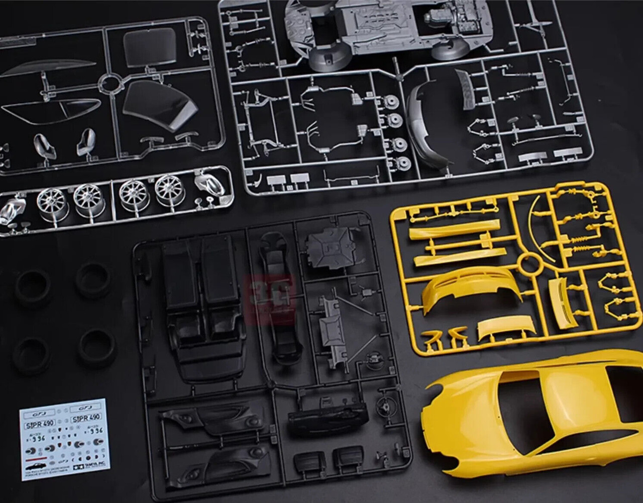 k-913-miya専用 Tamiya 1/24 PORSCHE 911 GT3 (Yellow) Plastic Model Kit #24229