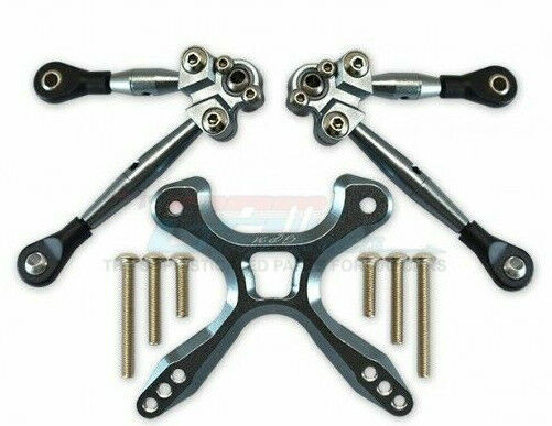 For Traxxas 4-TEC 2.0 TIE RODS + STABILIZER Upgrade GT049RA - ORANGE -