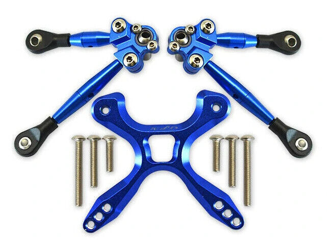 For Traxxas 4-TEC 2.0 TIE RODS + STABILIZER Upgrade GT049RA - ORANGE -