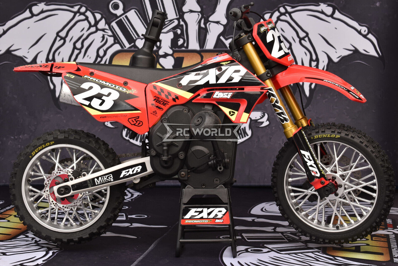 For 1/4 Losi Promoto Bike Front FORKS CLAMPS SET Metal Upgrade