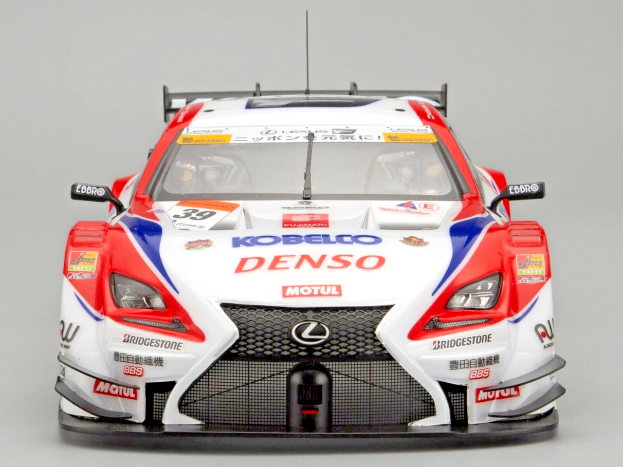 ミニカー EBBRO DENSO KOBELCO SARD RC F 2016 Champ RC 1/10 BODY Shell LEXUS RCF Denso Kobelco Sard Body