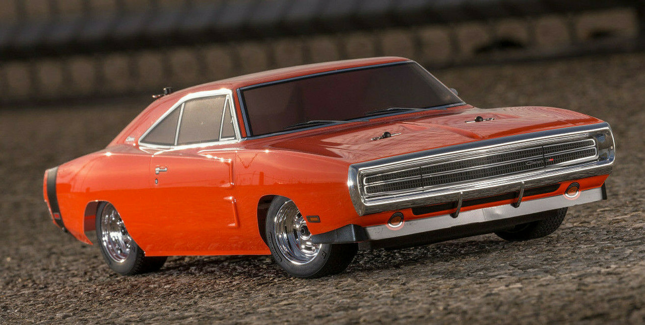 1/10 RC Car Body DODGE CHARGER HEMI -Painted- *GREEN* #FAB703G