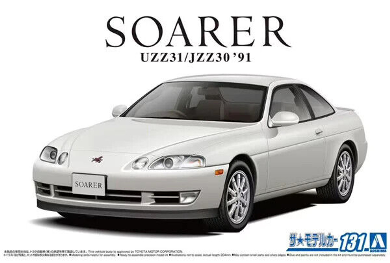 Aoshima 1/24 1991 LEXUS SC Toyota Soarer 2.5 GT Turbo Plastic