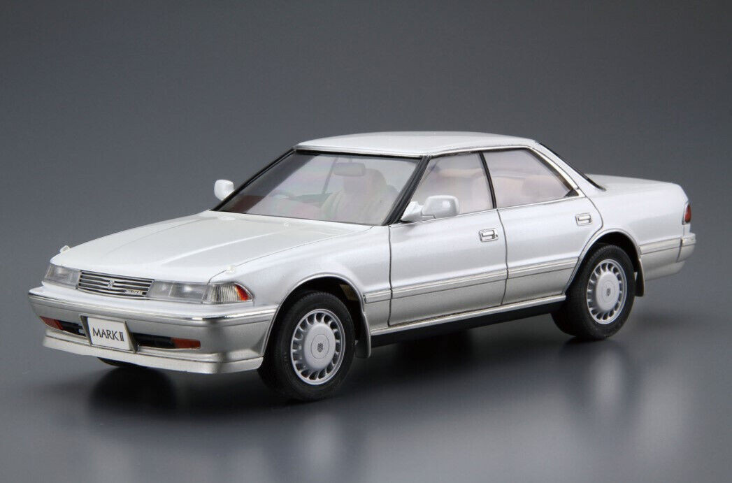 Aoshima 1/24 TOYOTA 1988 MARK 2 GX81 Twin Cam Plastic Model Kit