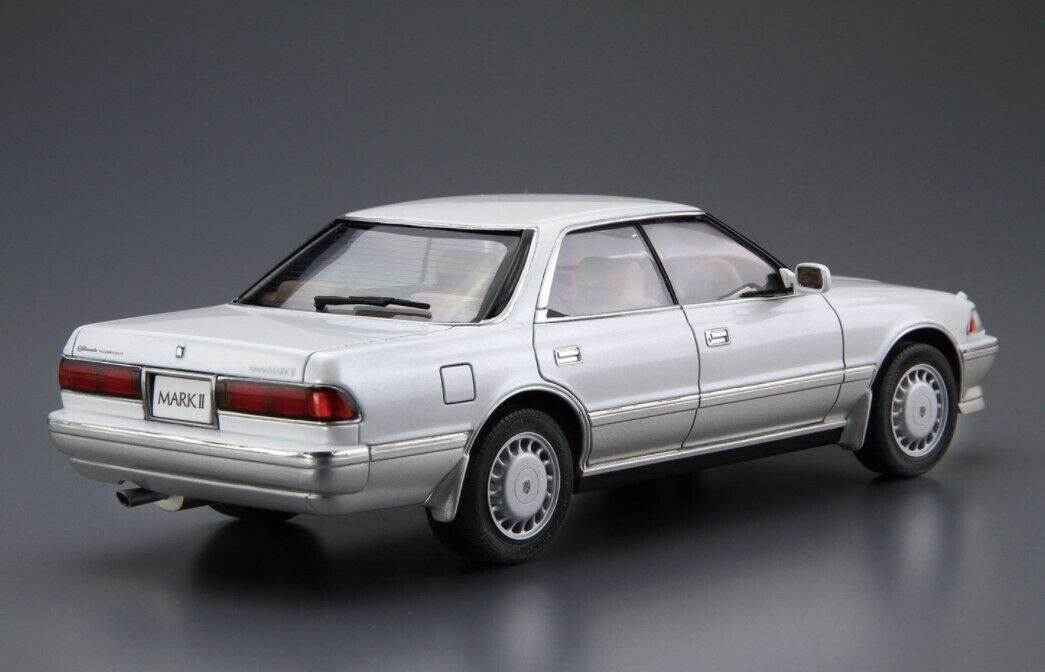 Aoshima 1/24 TOYOTA 1988 MARK 2 GX81 Twin Cam Plastic Model Kit
