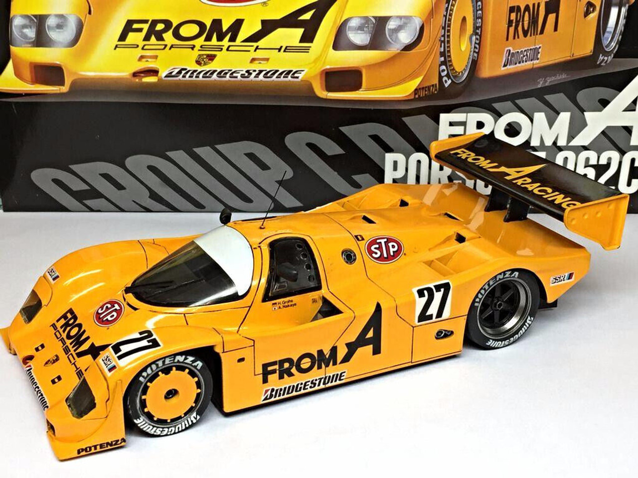 Hasegawa 1/24 From A Porsche 962C Group C Plastic Model Kit