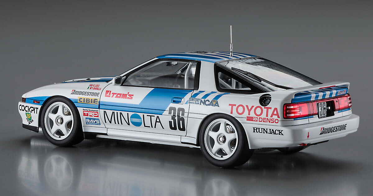 Hasegawa 1/24 1988 TOYOTA SUPRA A70 Minolta Plastic Model kit