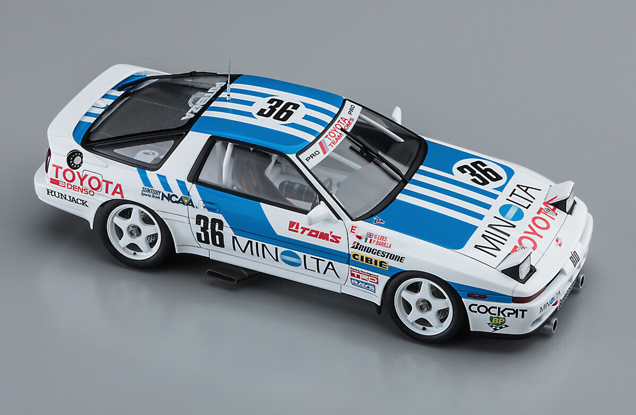 Hasegawa 1/24 1988 TOYOTA SUPRA A70 Minolta Plastic Model kit