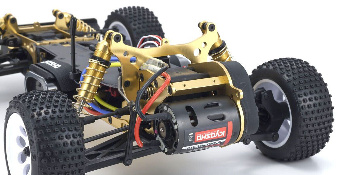 Kyosho 1/10 Rear BUGGY TIRES Rear Tire/Soft/2pcs (Dirt Hog) FAT202SB