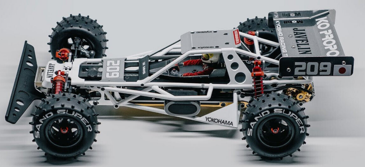Kyosho Javelin BODY FRAME W/ Decals *RED* #OTB247R