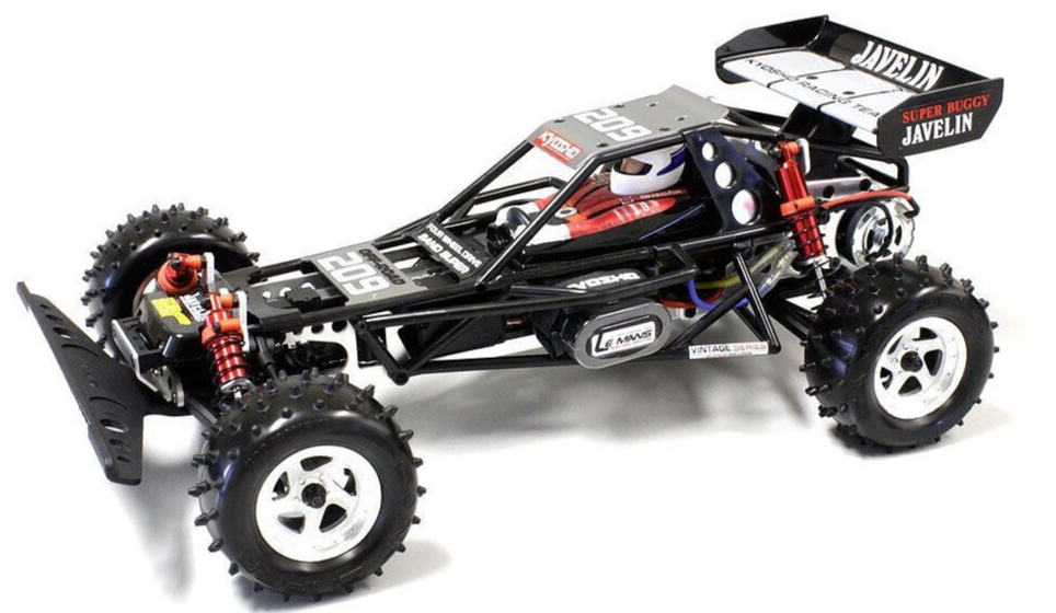 Kyosho Javelin BODY FRAME W/ Decals *BLACK* #OTB247BK