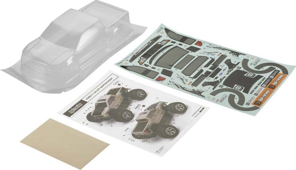 HPI サベージ HPI 1/12 Truck BODY Shell 2014 FORD RAPTOR For Savage XS -CLEAR