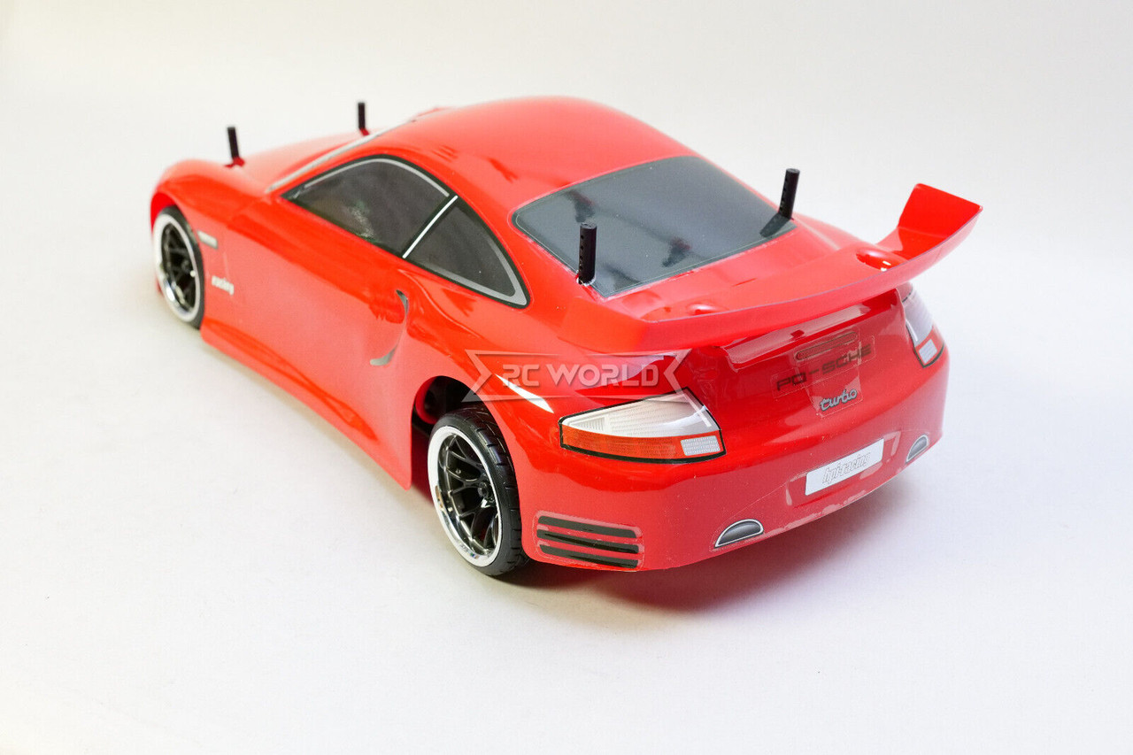 1/10 RC Car BODY Shell PORSCHE TURBO 200mm *PRE- FINISHED* -BLACK-
