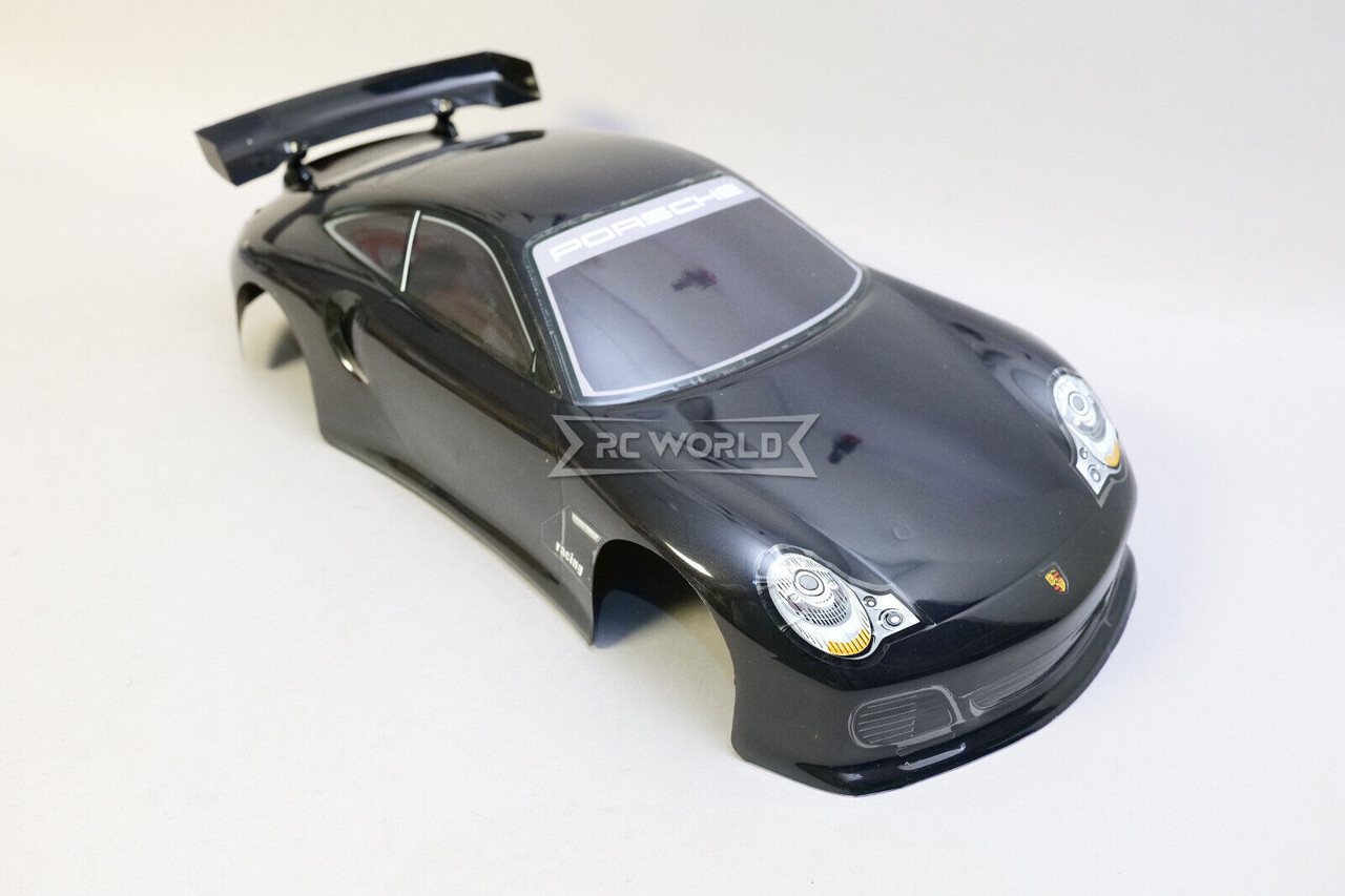 Porsche ラジコンボディ 1/10 スケール 1/10 RC Car BODY Shell PORSCHE TURBO 200mm *PRE- FINISHED* -RED-