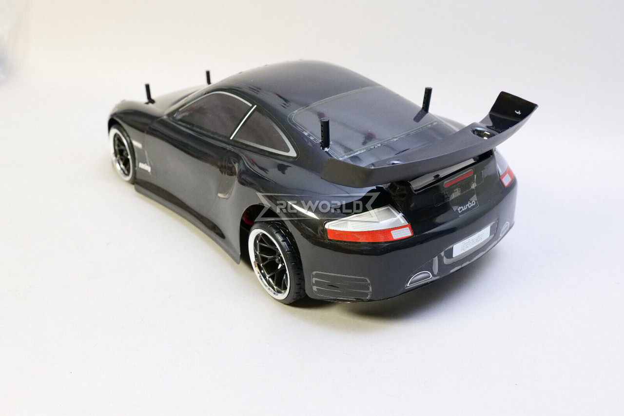 RC 1/10 PORSCHE TURBO AWD Drift Car RTR -BLACK-