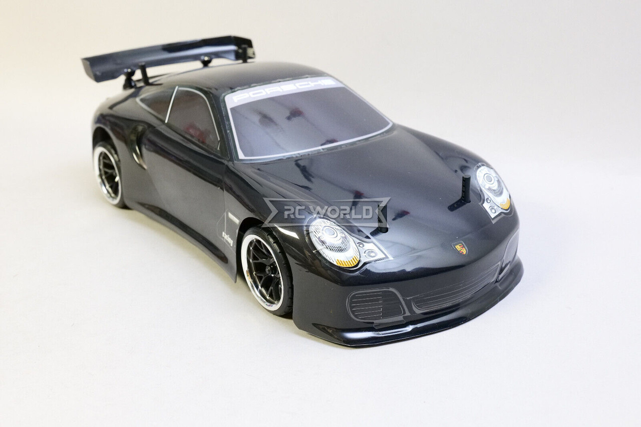 RC 1/10 PORSCHE TURBO AWD Drift Car RTR -BLACK-