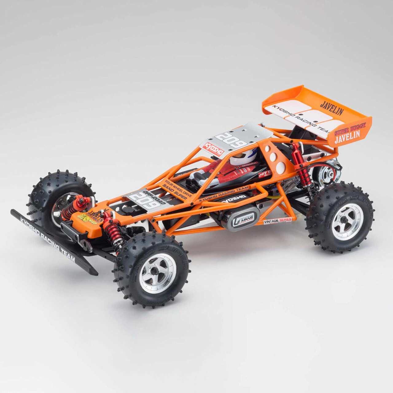Kyosho Javelin BODY FRAME W/ Decals *ORANGE* #OTB247OR