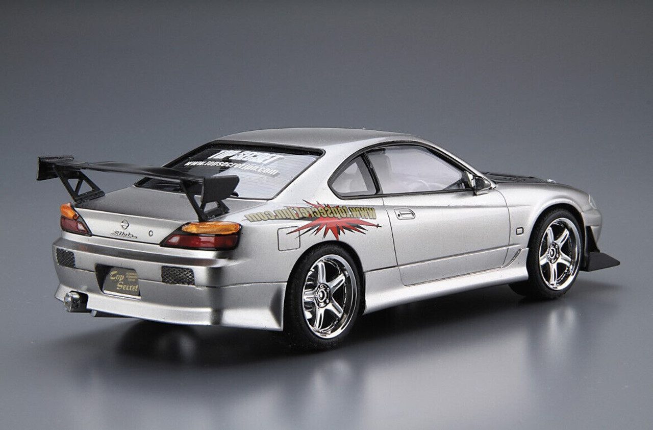 Aoshima 1/24 TOP SECRET S15 SILVIA 1999 NISSAN Plastic Model Kit