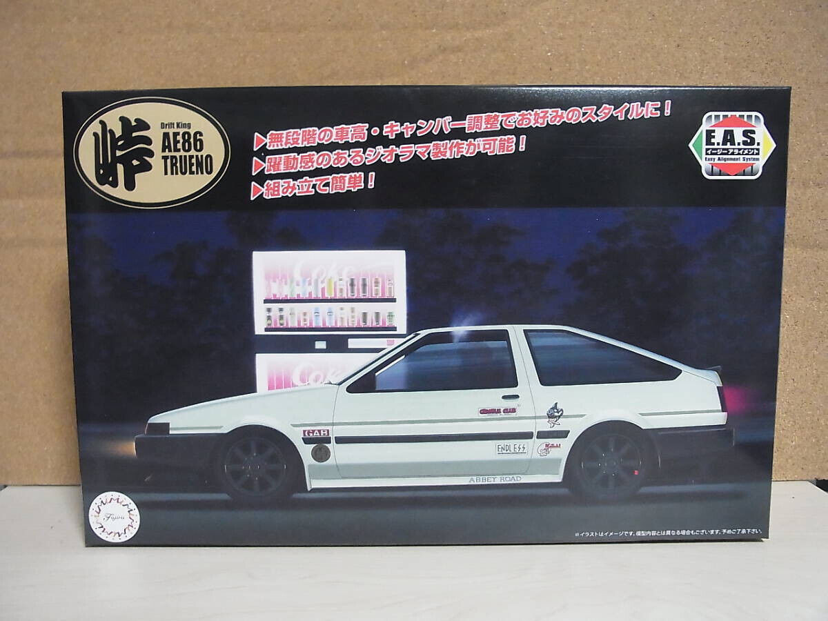 Fujimi 1/24 Toyota AE86 Trueno Plastic Model Kit