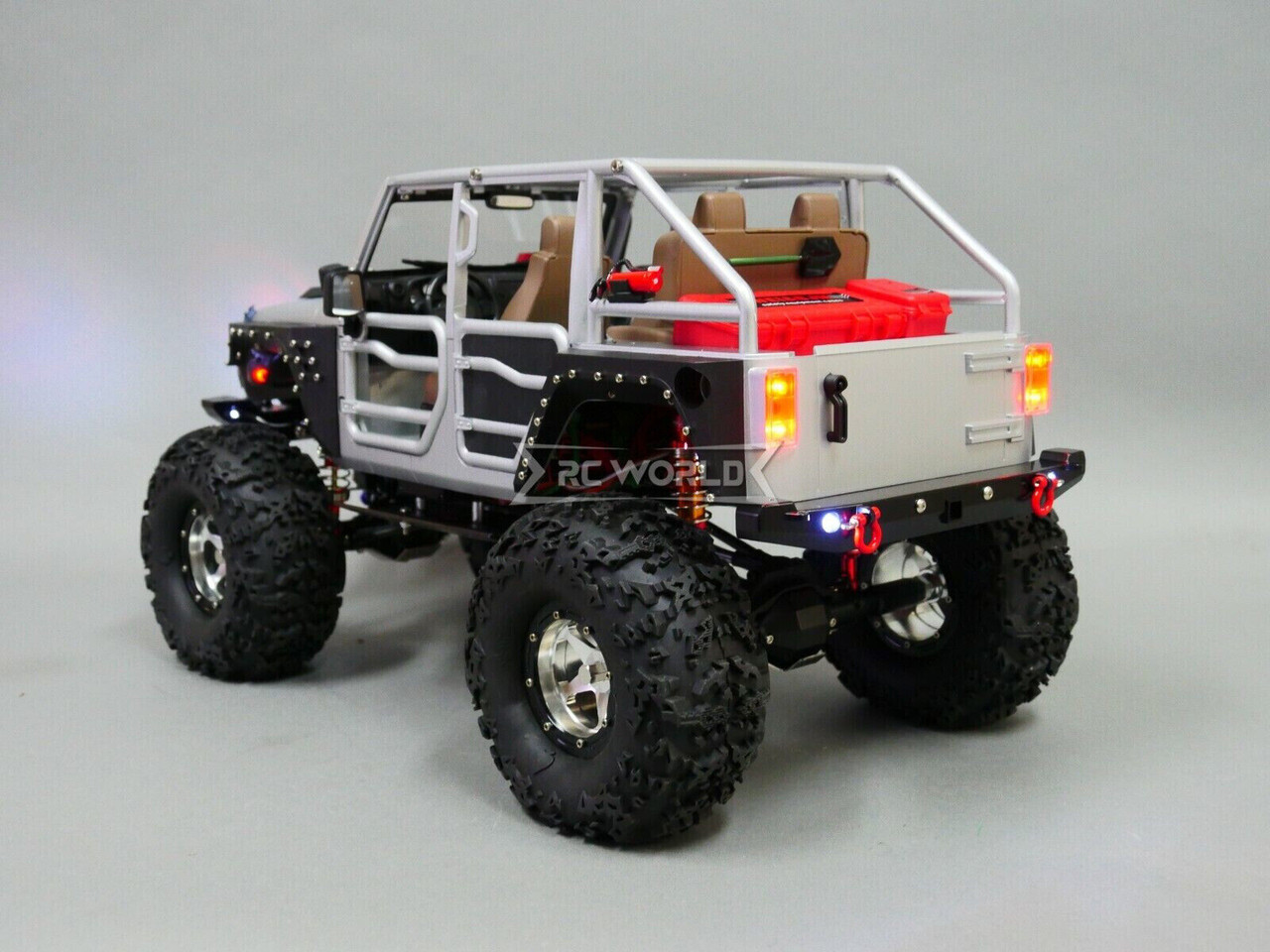 RC 1/10 JEEP Wrangler Rubicon Hard BODY Bikini Top W/ Nerf Bar