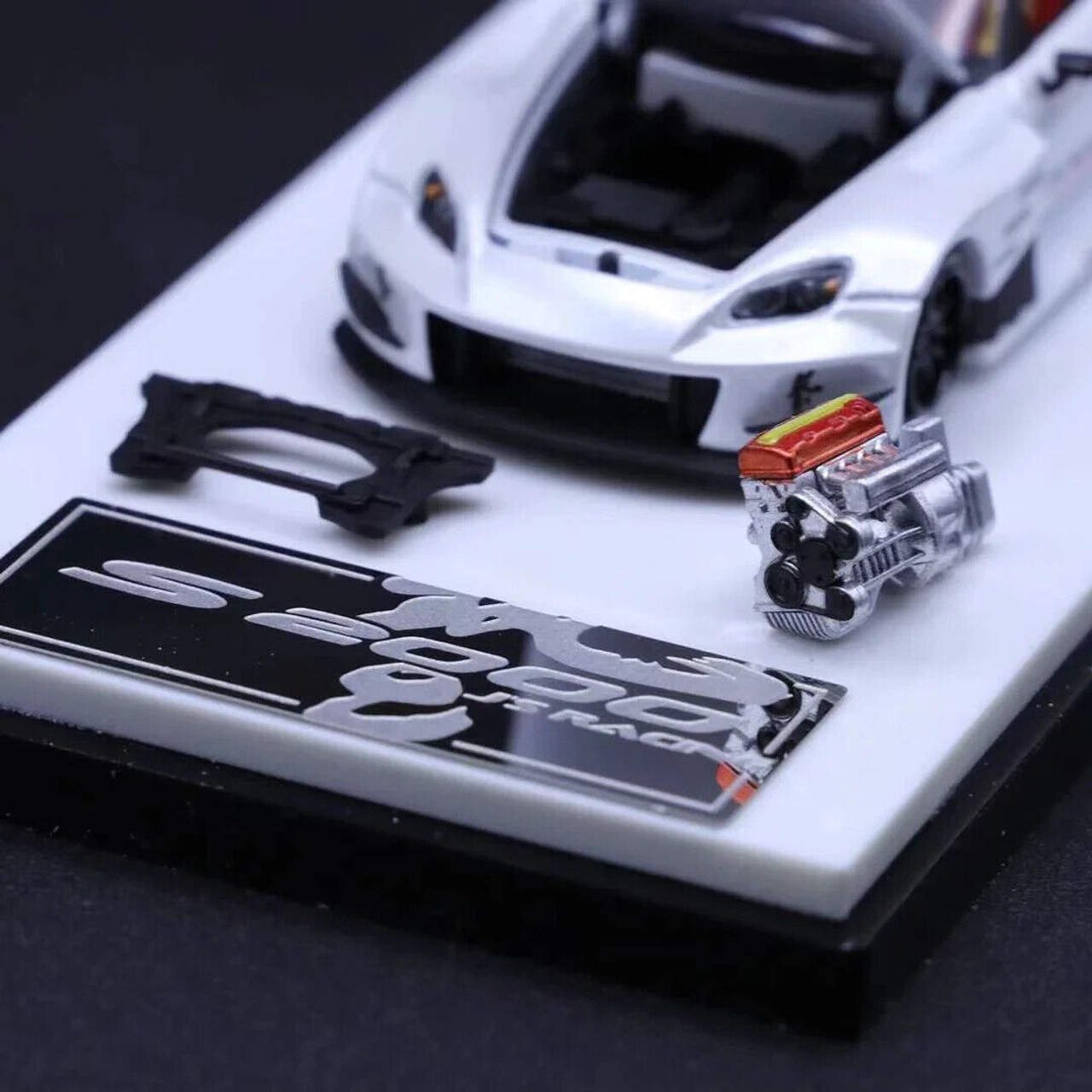 one model 製S2000 1/64 モデル 白　新品未開封品 新品 20F02-01 onemodel 1/64 ホンダ S2000 J's Racing White