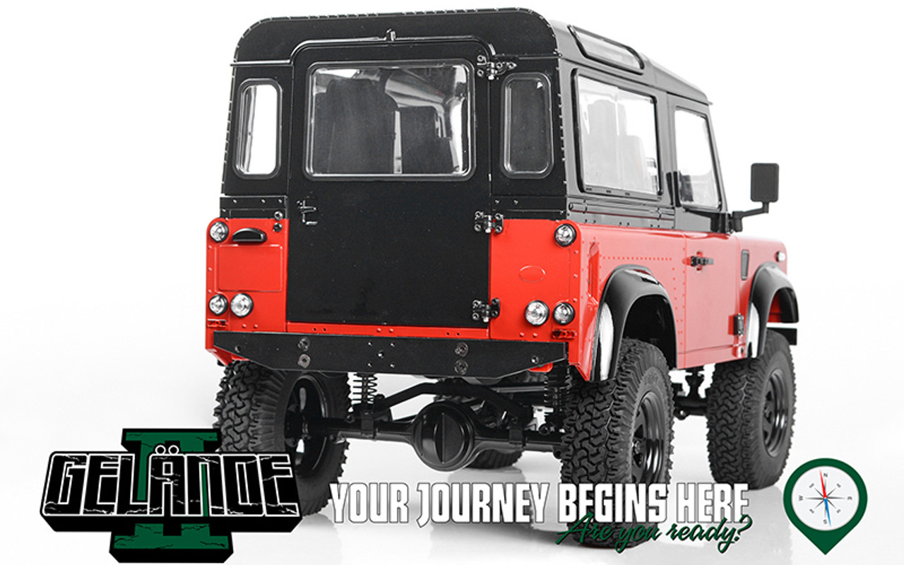 RC4WD 1/10 Land Rover DEFENDER 90 Truck Autobiography Edition *RTR*